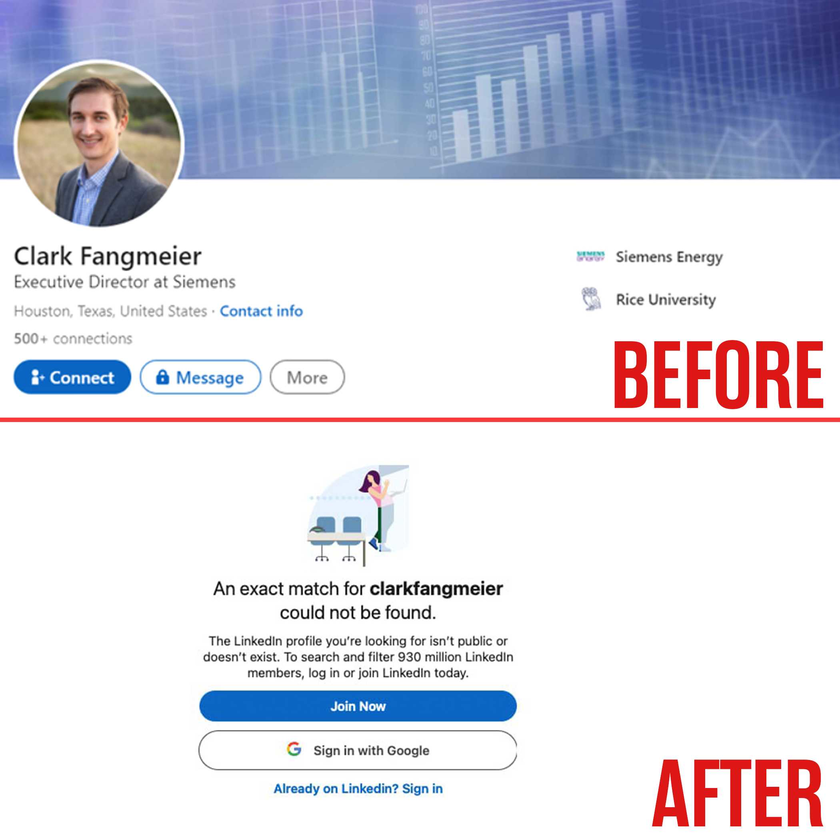 DELETED: Siemens Energy Executive Director Clark Fangmeier Deletes His LinkedIn Account Following ...