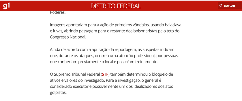 Globo e (Polícia Federal) Finalmente Reconhecem Ação de Infiltrados no 8 de Janeiro Para ...