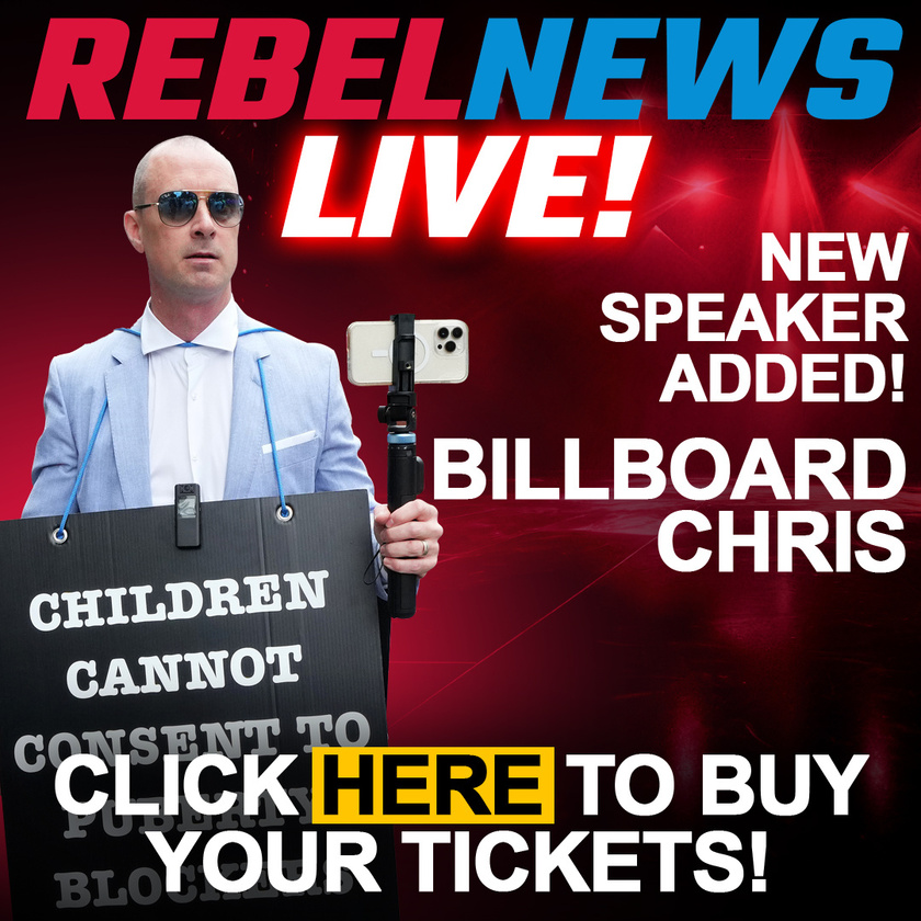 Shared post - Rebel News LIVE! 2023 in Calgary