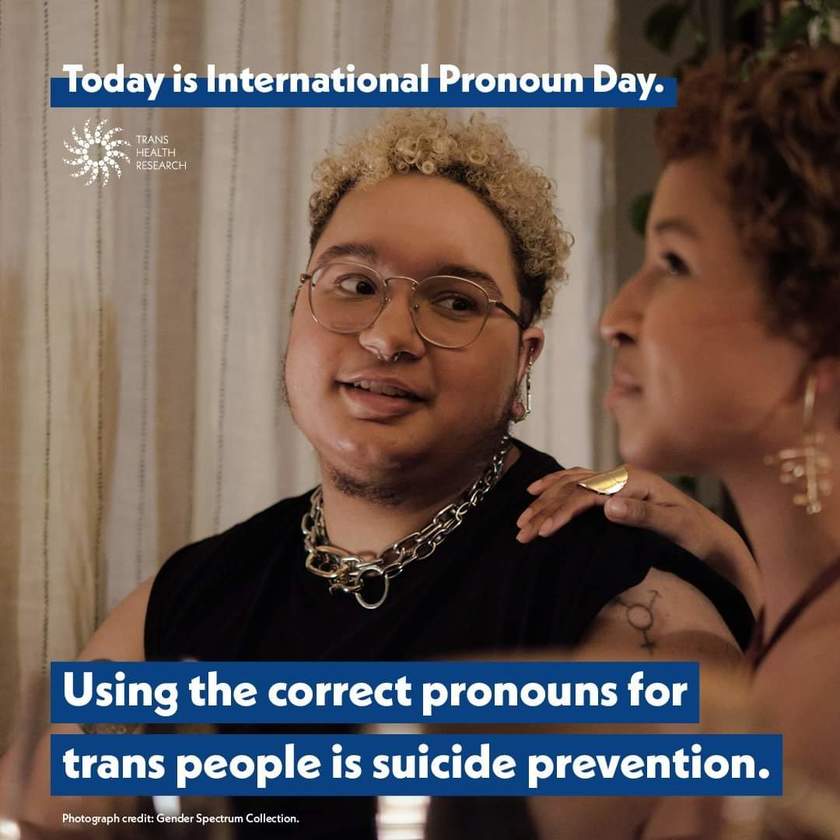 Pronouns save lives!!