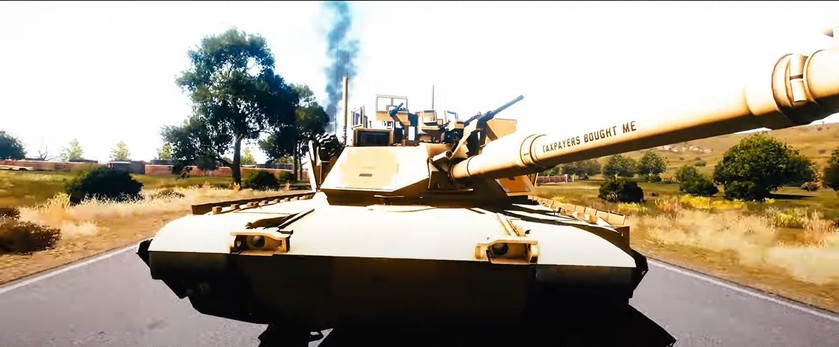 M1A2 ABRAMS MAIN BATTLE TANK