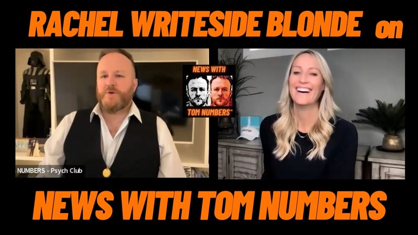 RACHEL WRITESIDE BLONDE on NEWS WITH TOM NUMBERS….. the RV countdown has begun ...