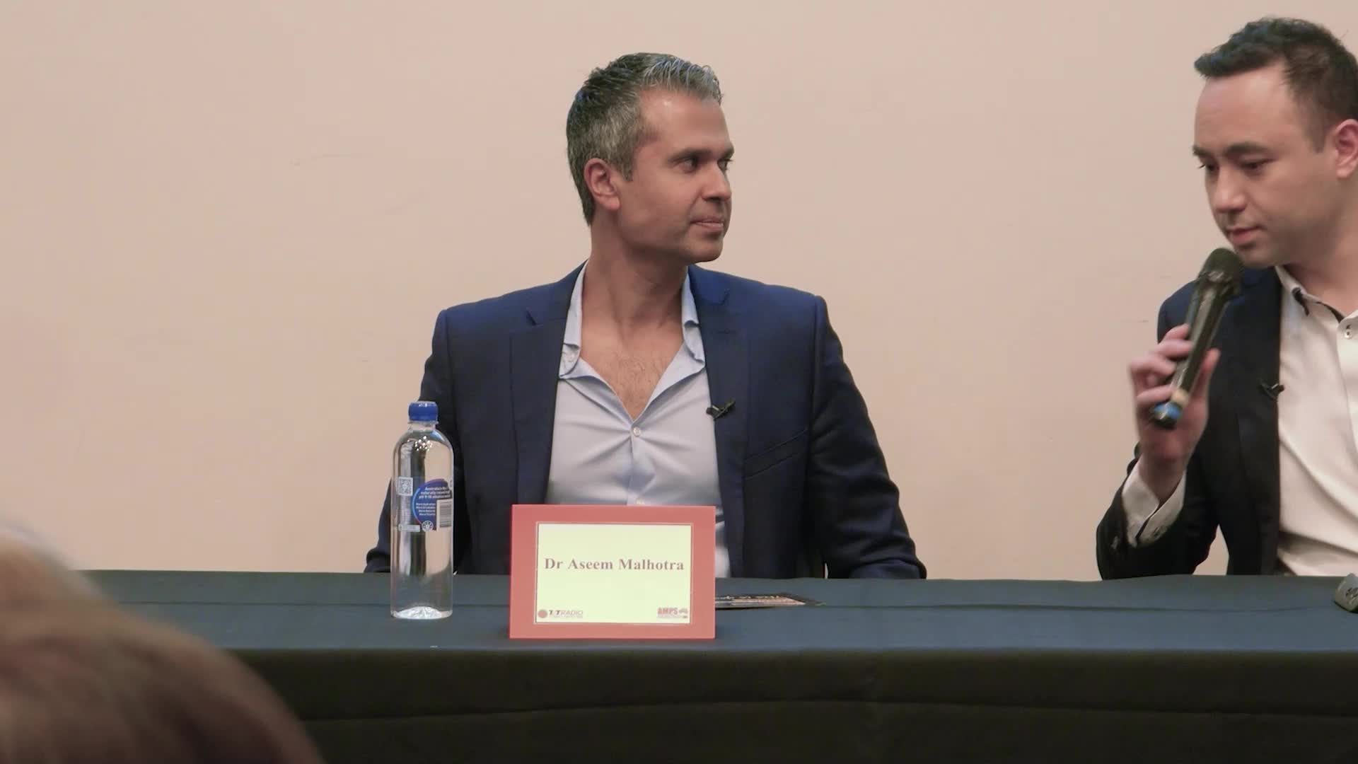 Shared post Dr Aseem Malhotra's chest pain after taking 'vaccination'